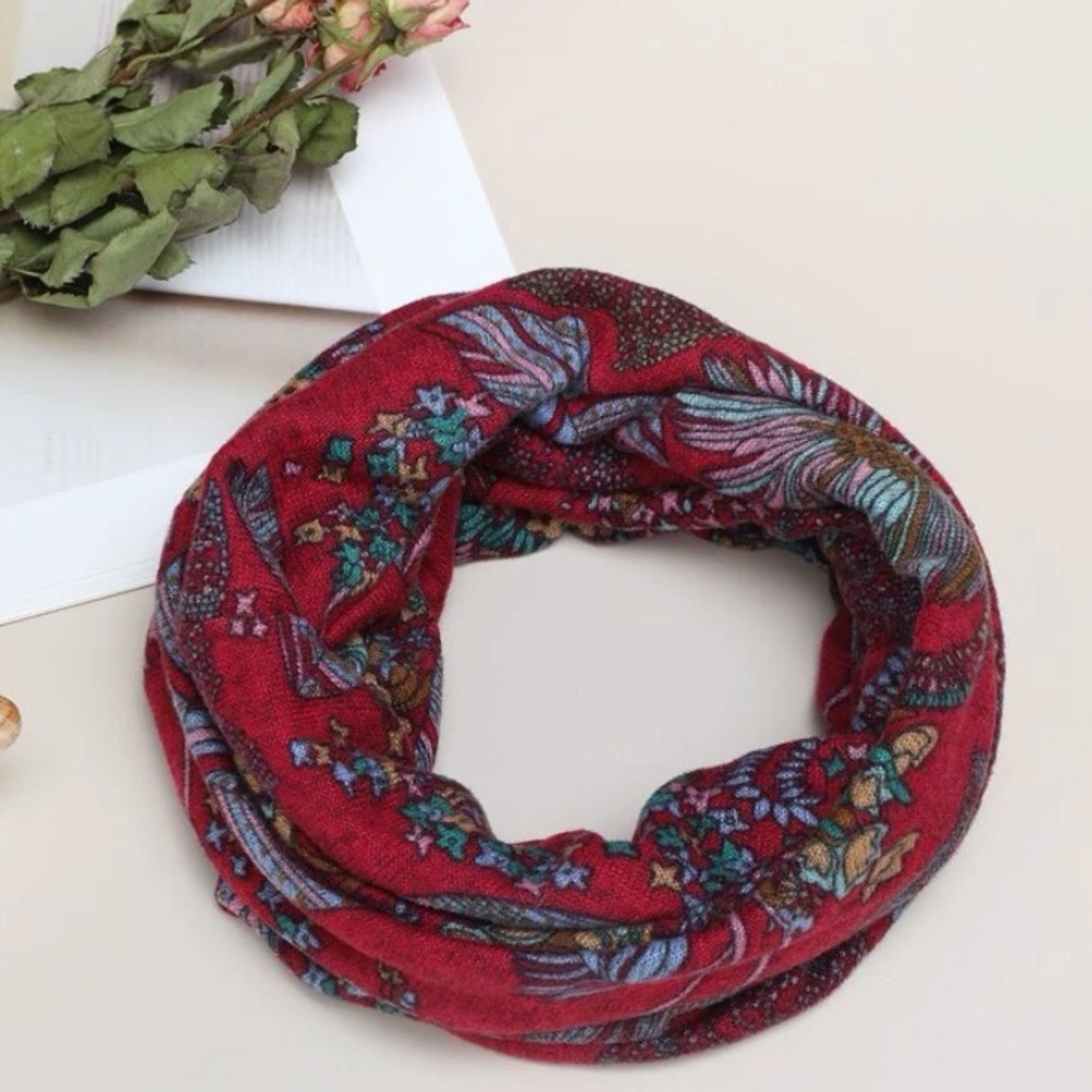 New Transforming Infinity Scarf - Slouch Beanie - Lightweight Head Wrap Hair - Picture 6 of 16